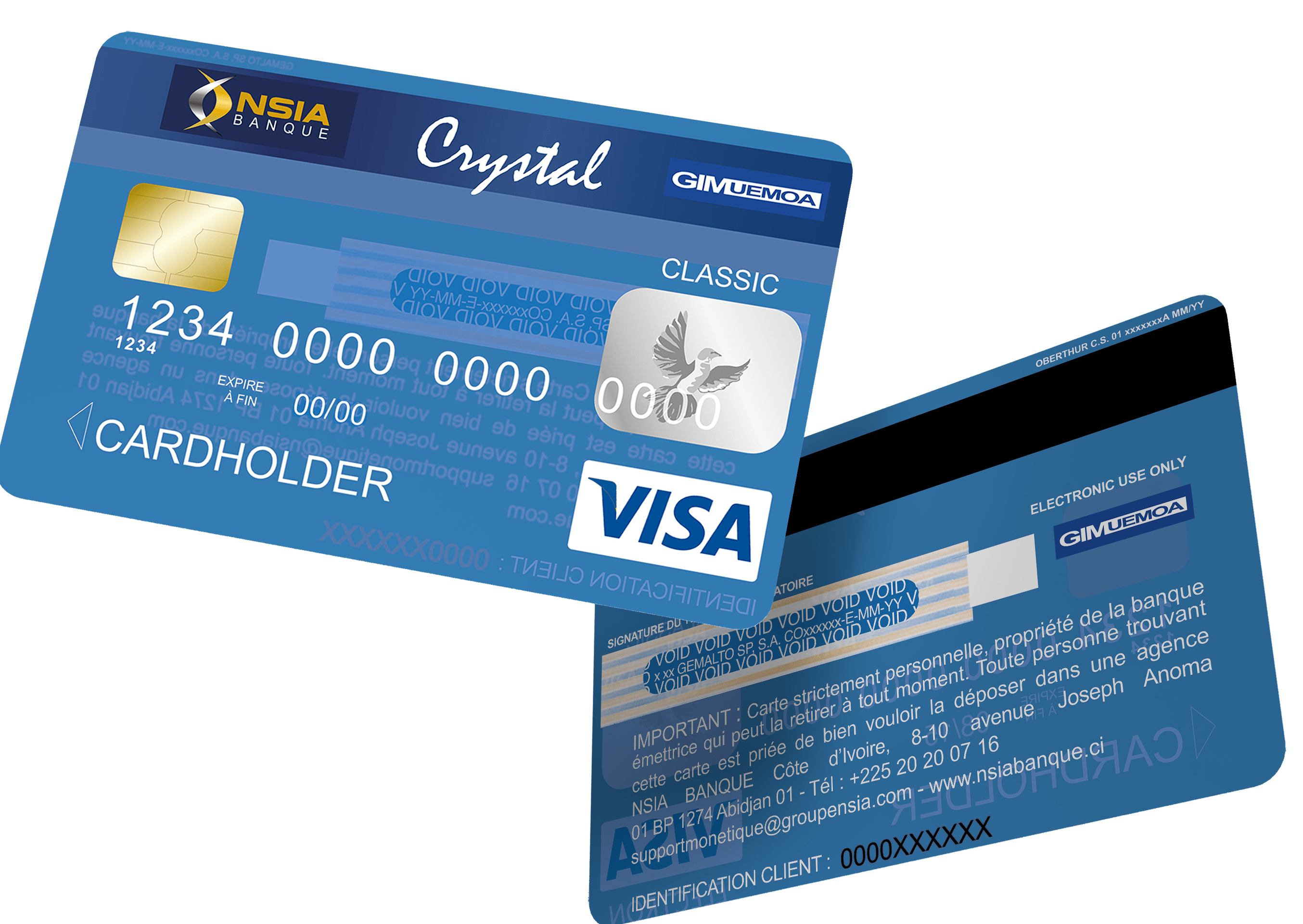 La Carte Visa Prépayée Abidjan.net