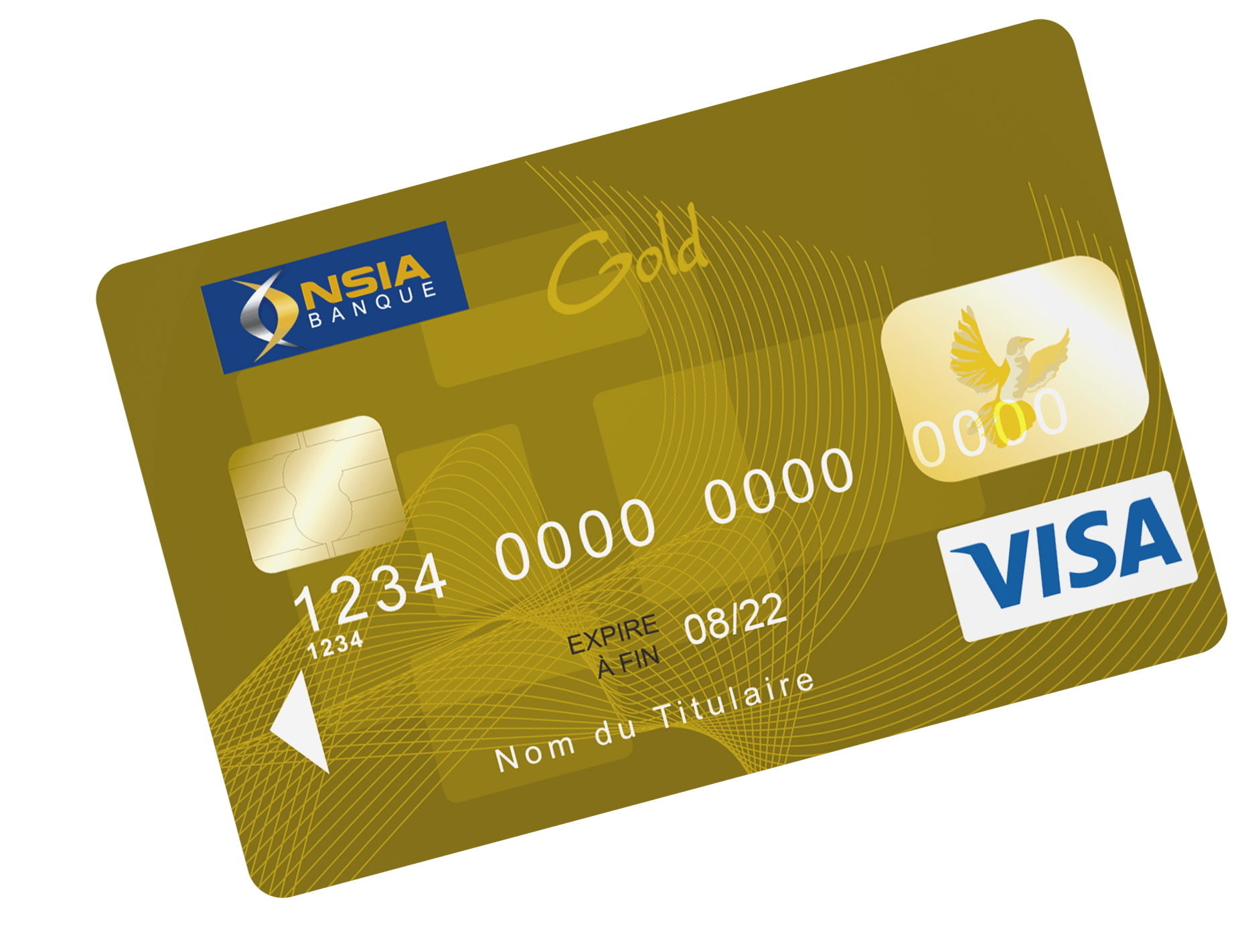 Carte Visa Gold NSIA Banque