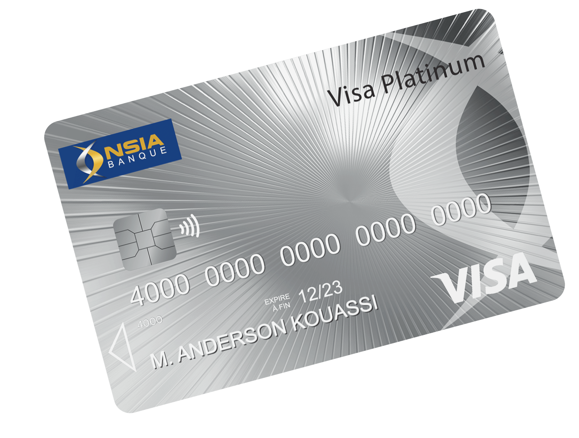 Carte Visa Platinum NSIA Banque